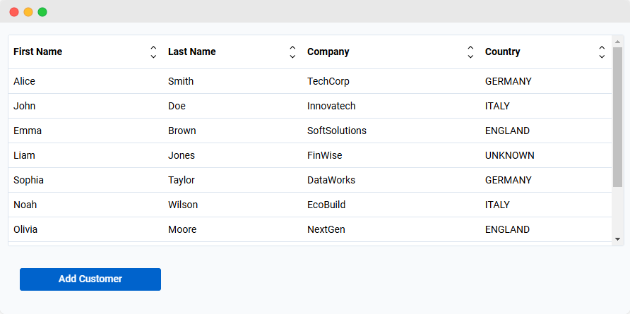 Routing app first frame