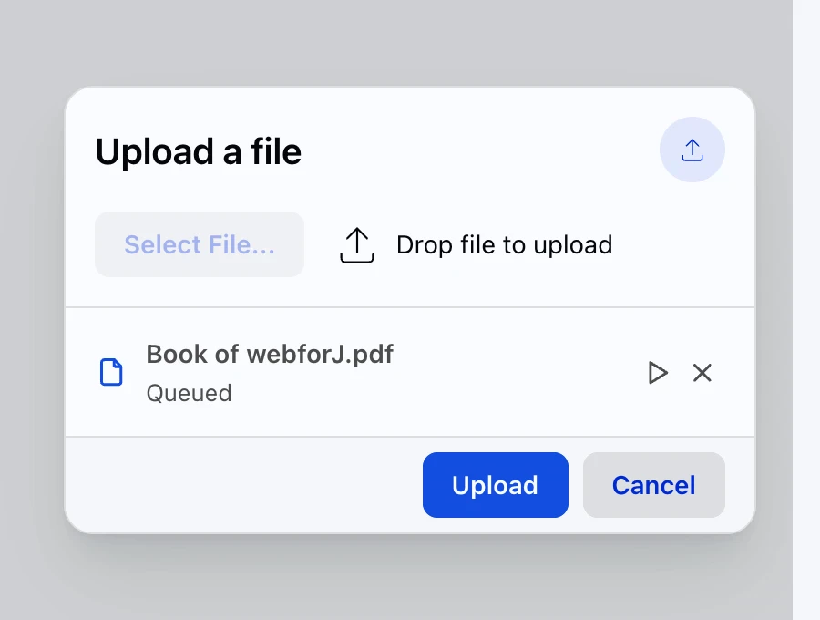 FileUploadDialog