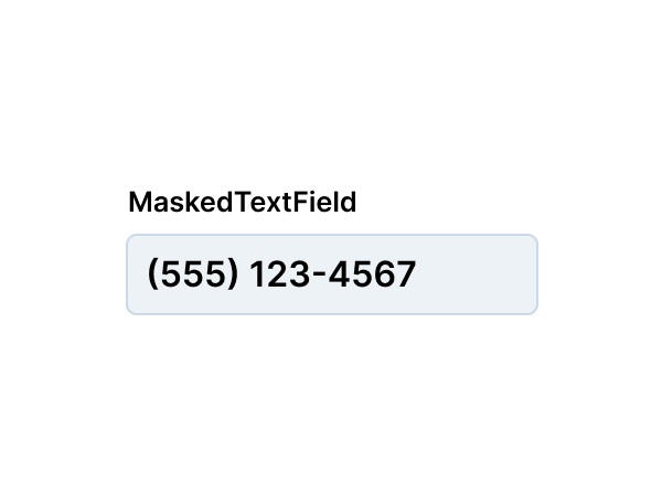 <span style='color: var(--ifm-color-primary)'>Masked</span>TextField