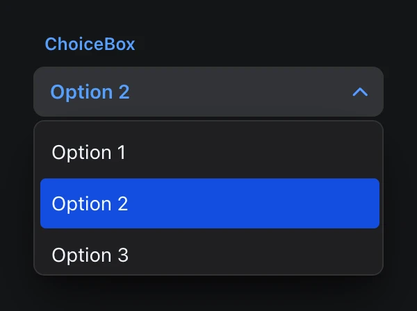 ChoiceBox
