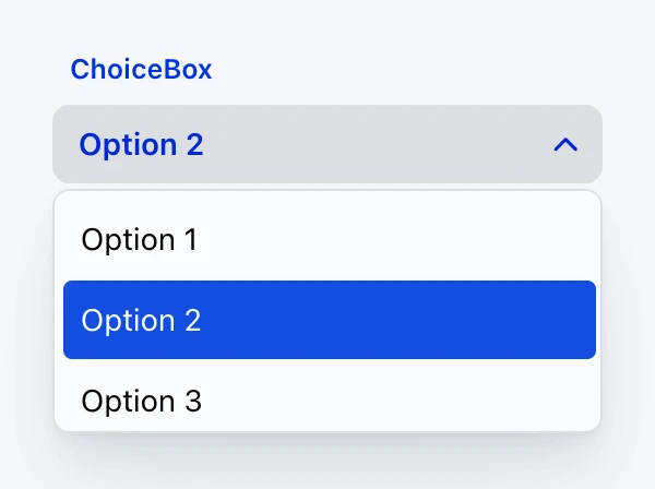 ChoiceBox