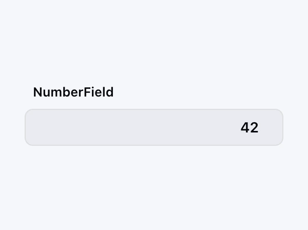NumberField