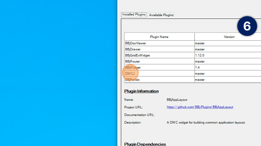 Plugin manager configuratie