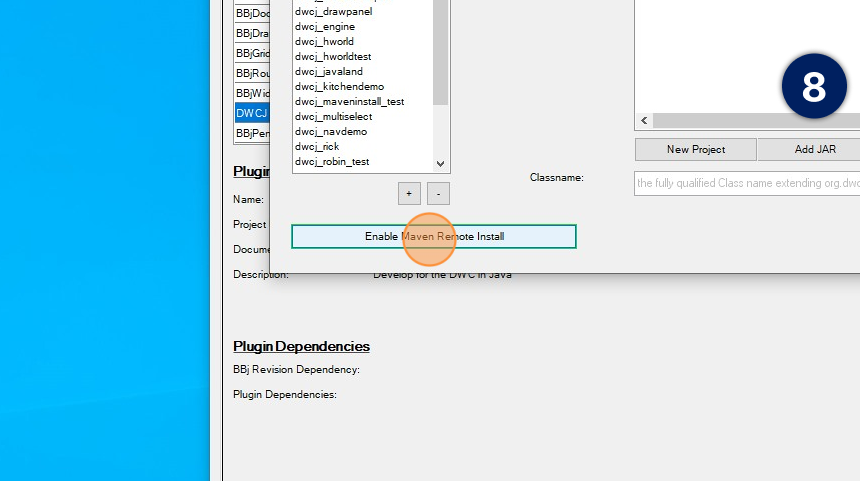 Plugin manager configuratie