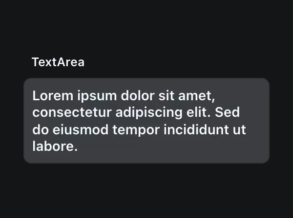 TextArea